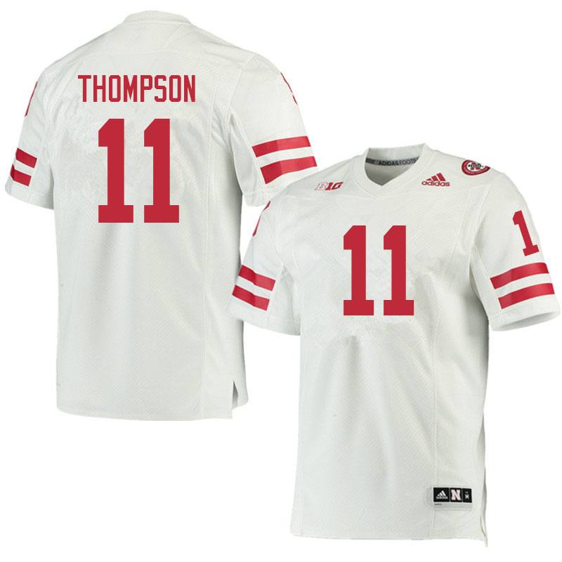 Men #11 Casey Thompson Nebraska Cornhuskers College Football Jerseys Sale-White